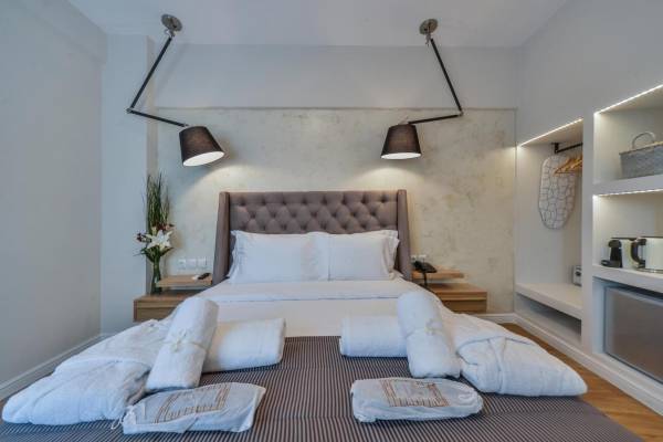 Suite mit Blick auf die Akropolis und Whirlpool